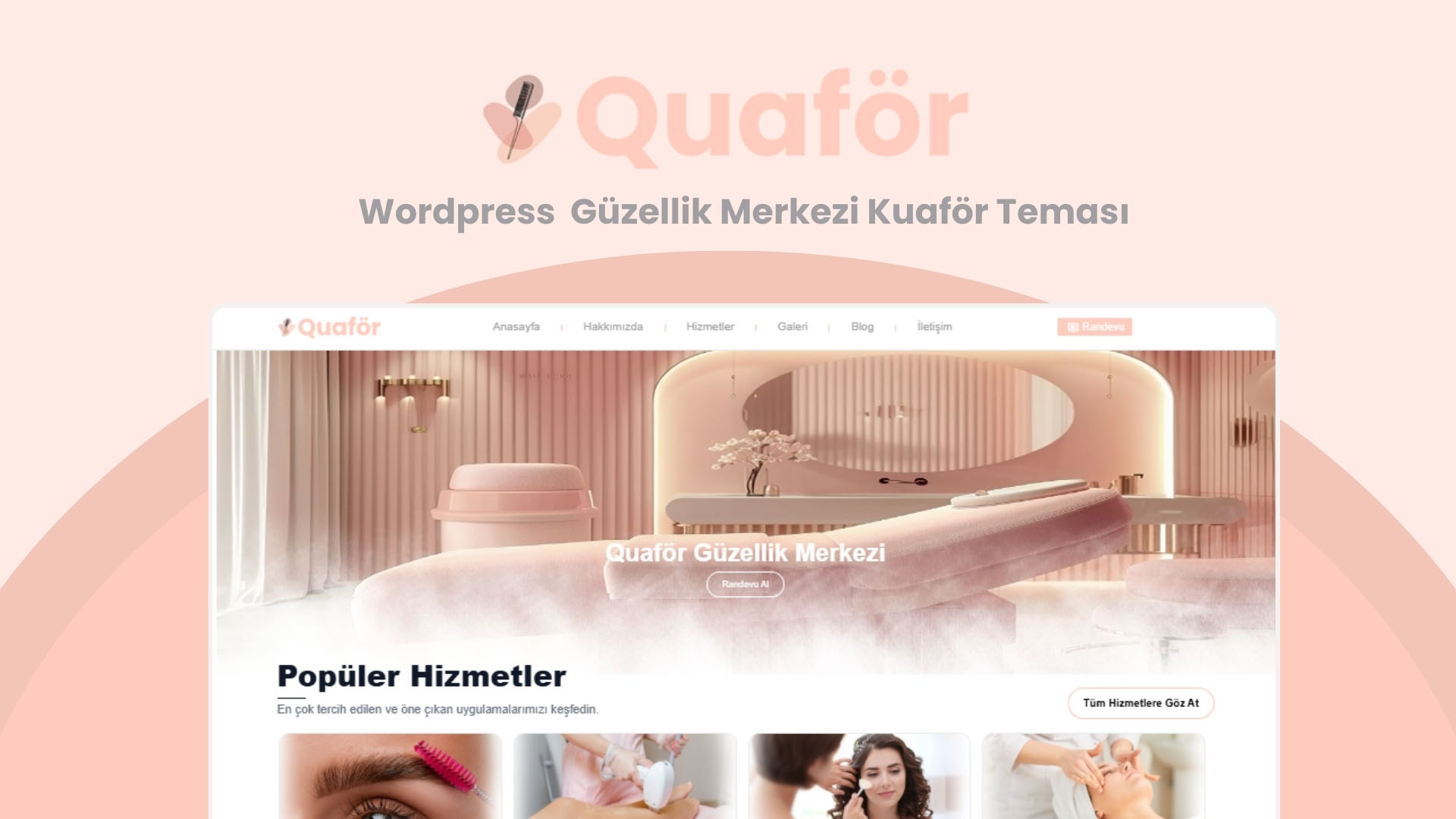 Konya Güzellik Merkezi & Kuaför Web Sitesi